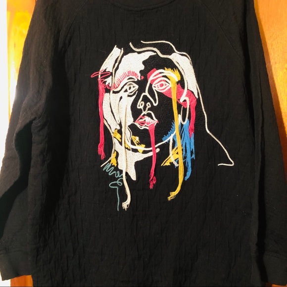 🌺🌺BNWT Zara Basic Denim Sweater🌺🌺 - Picture 2 of 7